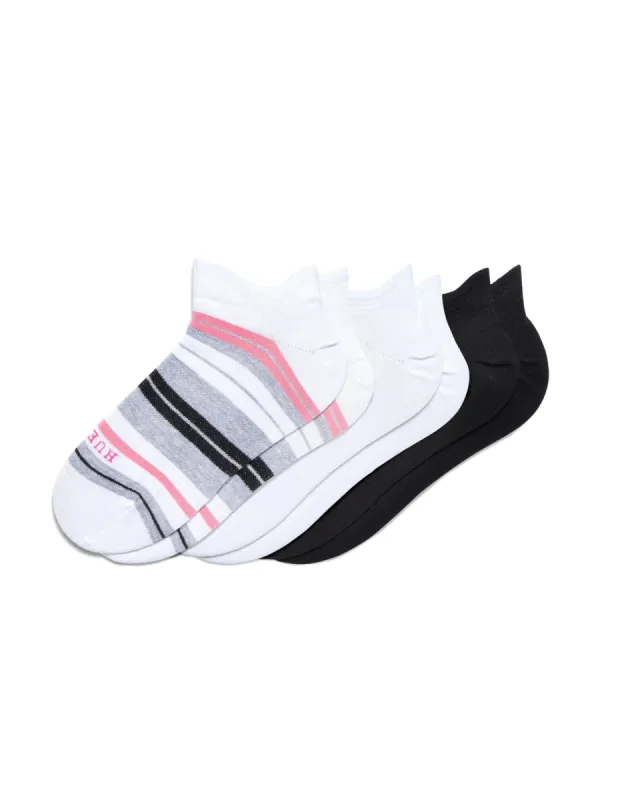 The Perfect Sneaker LowCut 3 Pair Pack sold by HUE