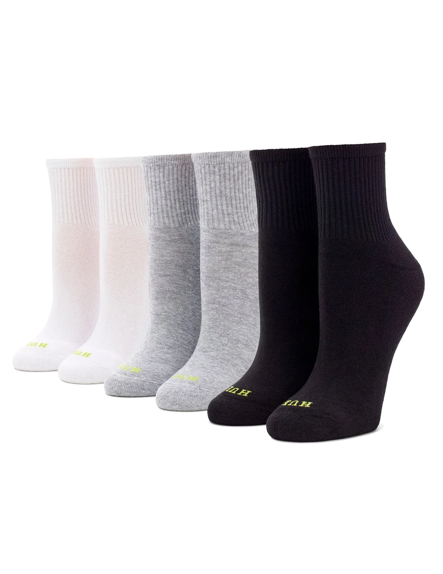 Sport Mini Crew Sock 6 Pair Pack sold by HUE