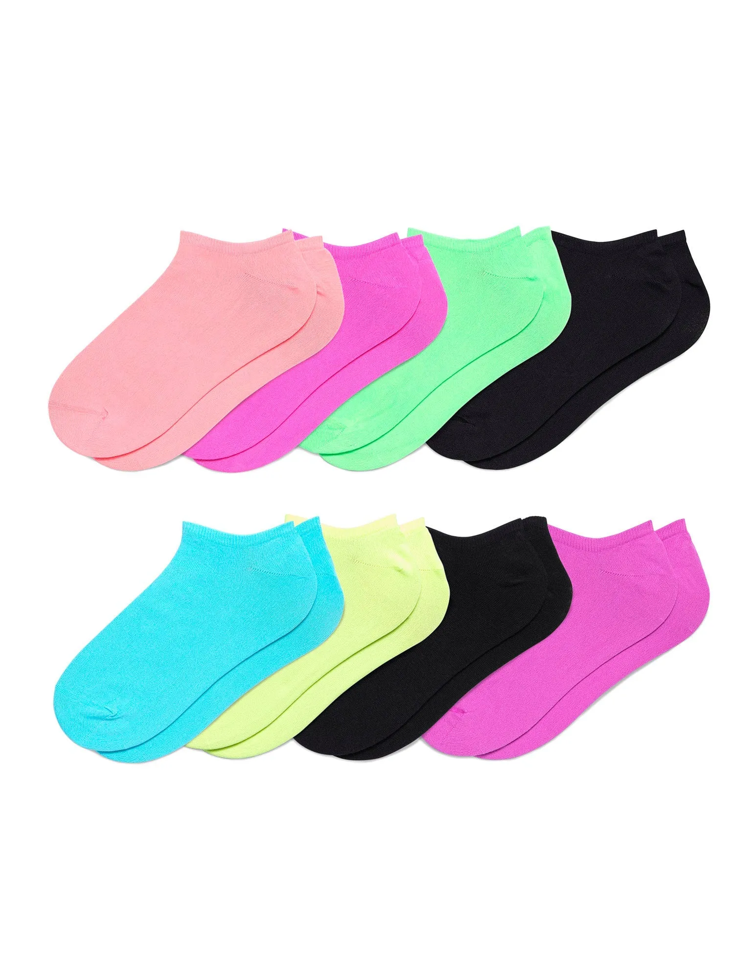 No Show Sock 8 Pair Pack sold by HUE