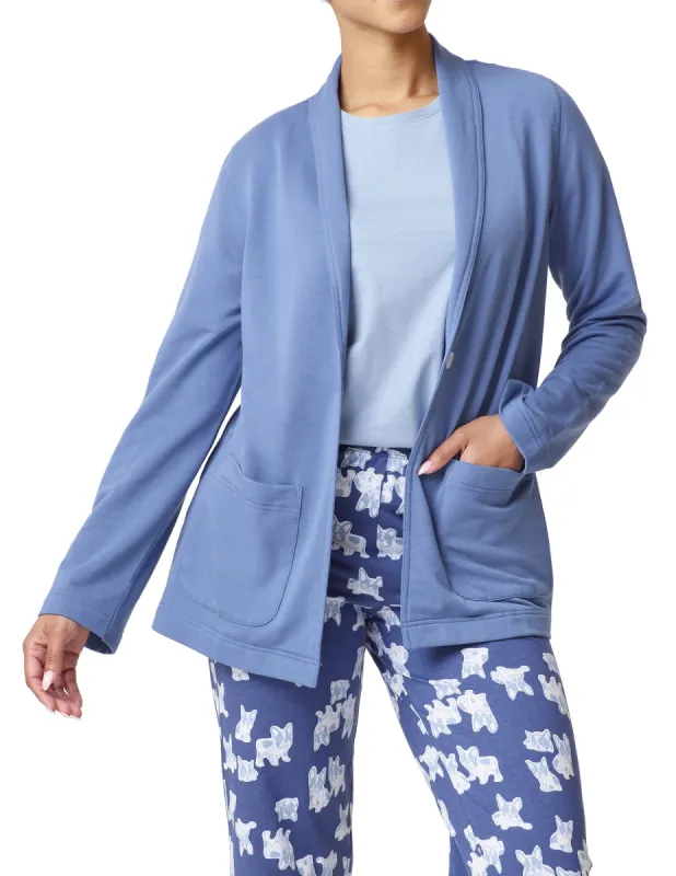 Wear Ever U R Lounge Button Front Robe sold by HUE