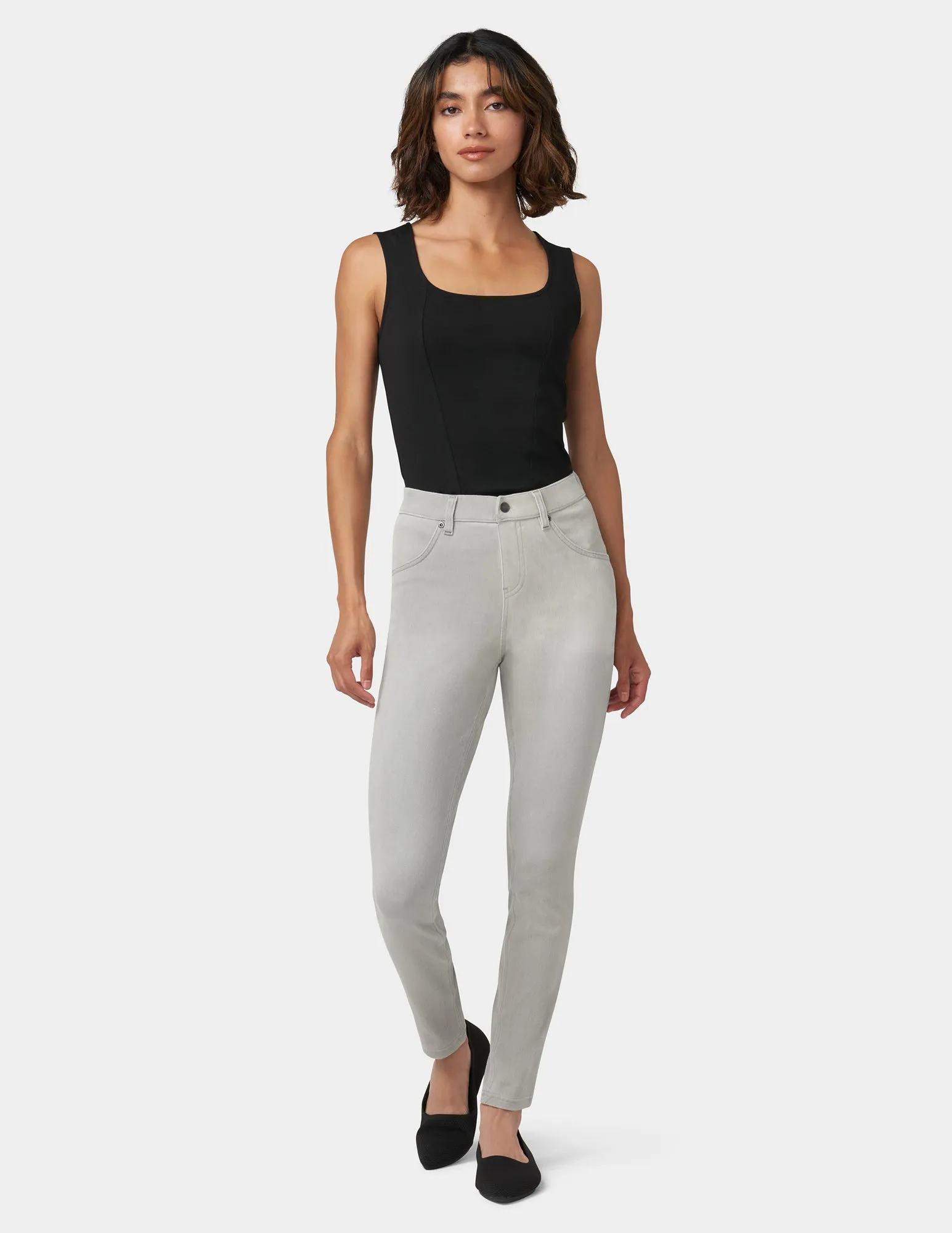 Ultra Soft Denim Legging sold by HUE