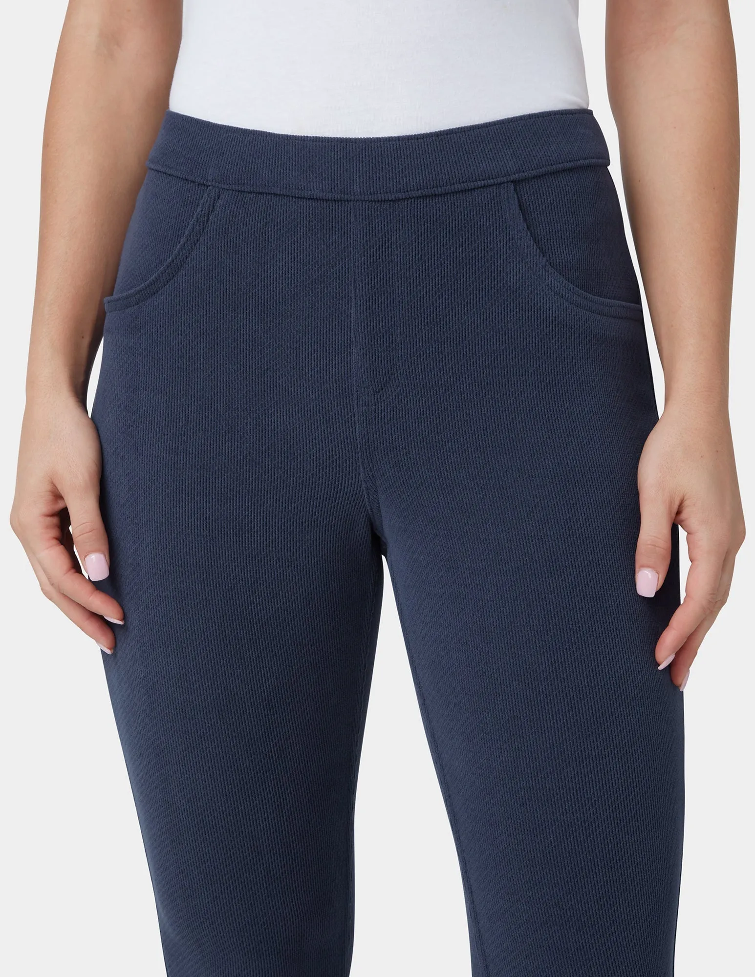 Butter Twill Jean Style Legging sold by HUE product image thumbnail 5