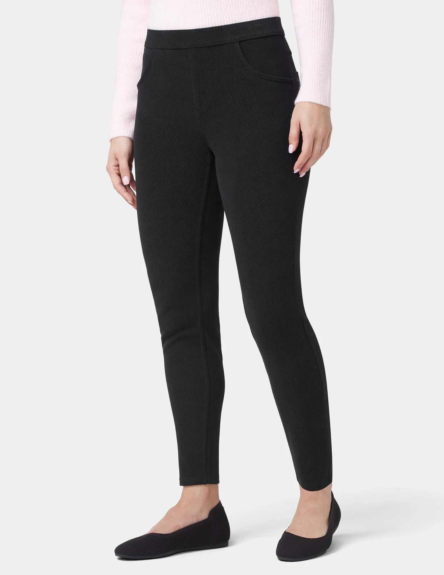 Butter Twill Jean Style Legging sold by HUE product image thumbnail 4
