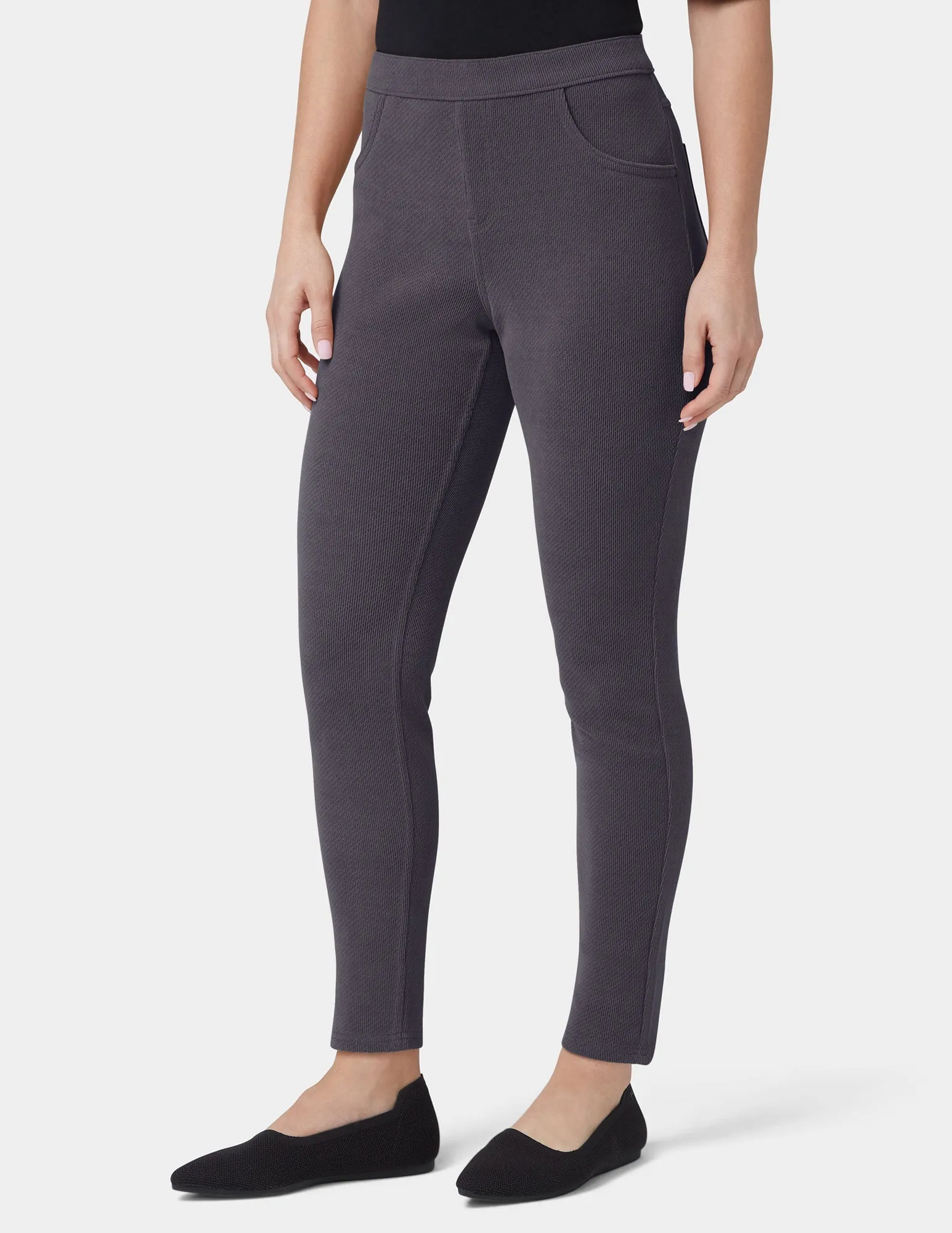 Butter Twill Jean Style Legging sold by HUE product image thumbnail 4