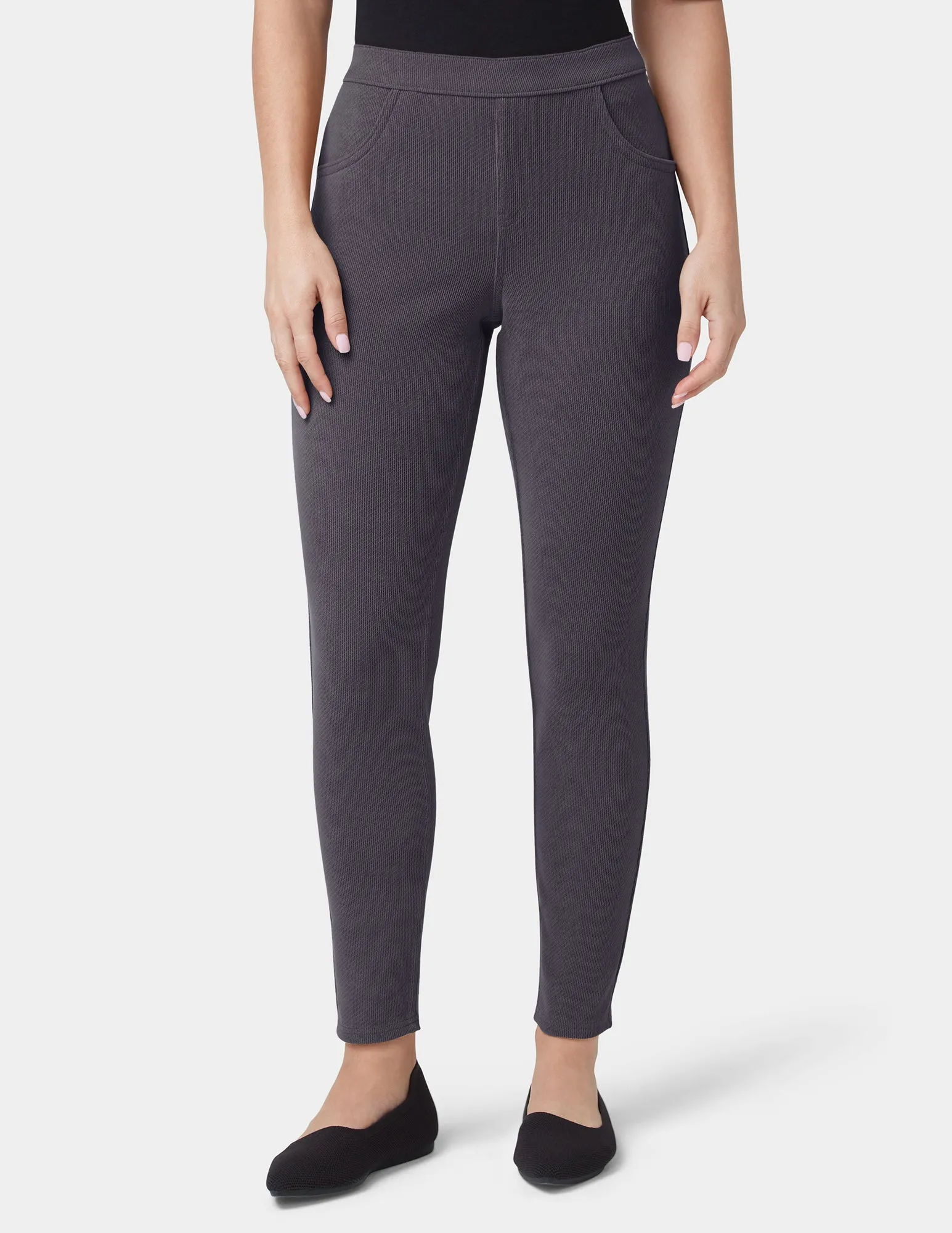 Butter Twill Jean Style Legging sold by HUE product image thumbnail 2