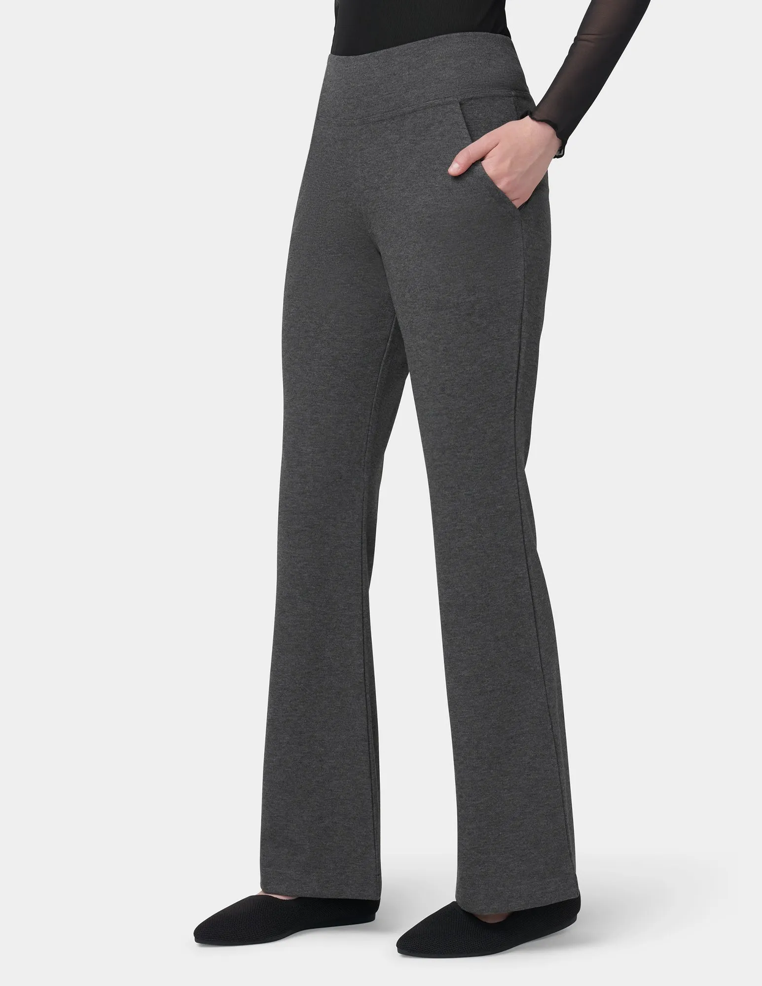 Pull-On Flare Pant sold by HUE product image thumbnail 4
