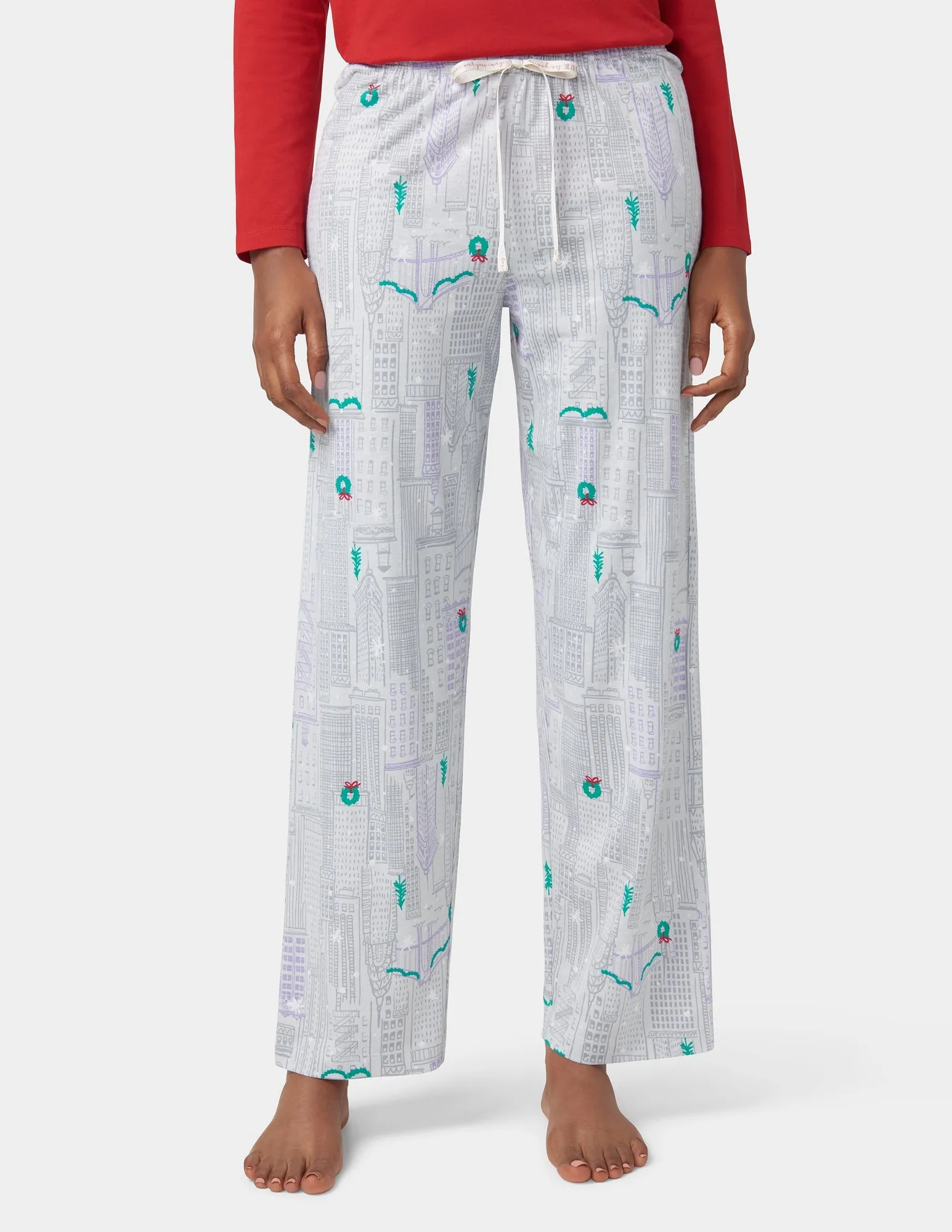 City Snowscape PJ Pant sold by HUE product image thumbnail 2