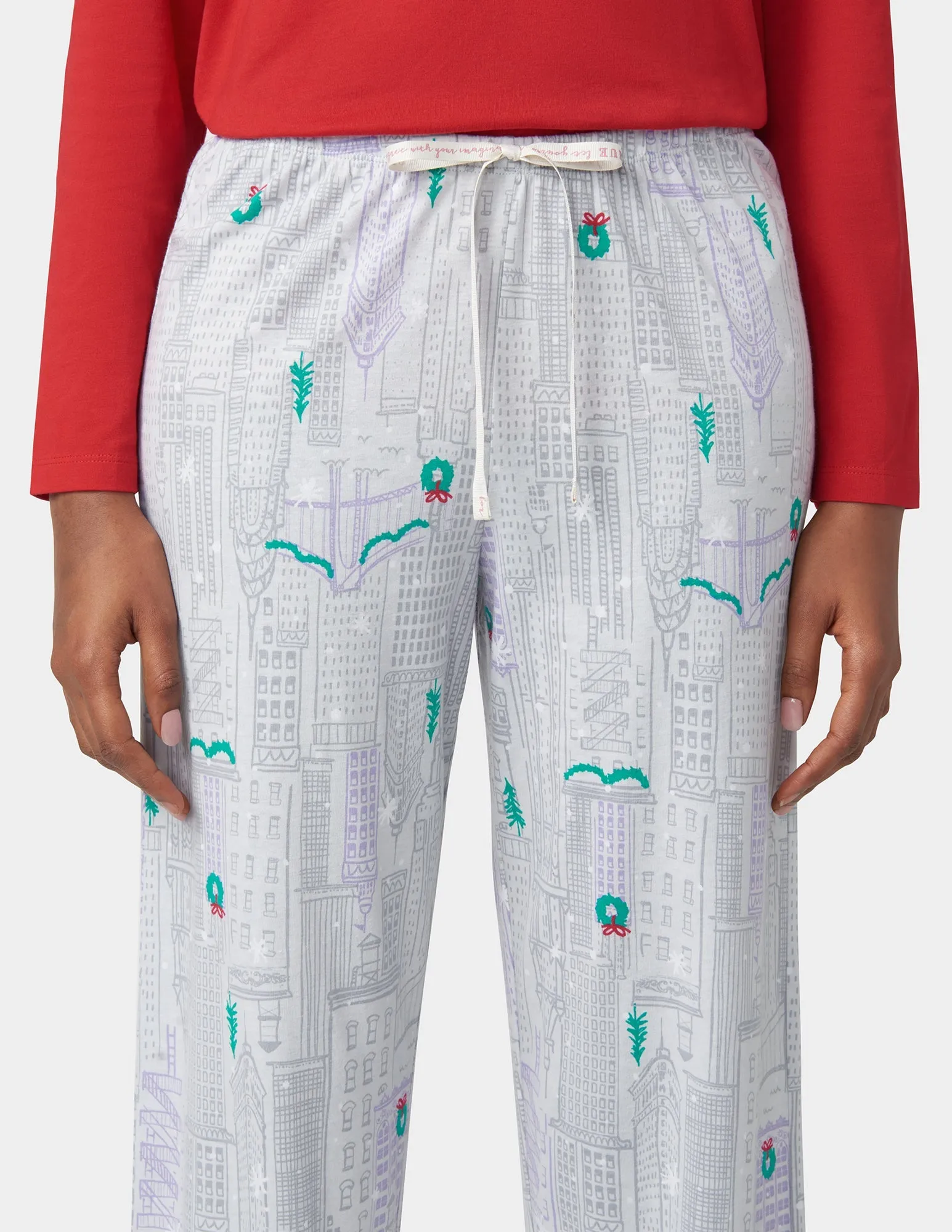 City Snowscape PJ Pant sold by HUE product image thumbnail 5