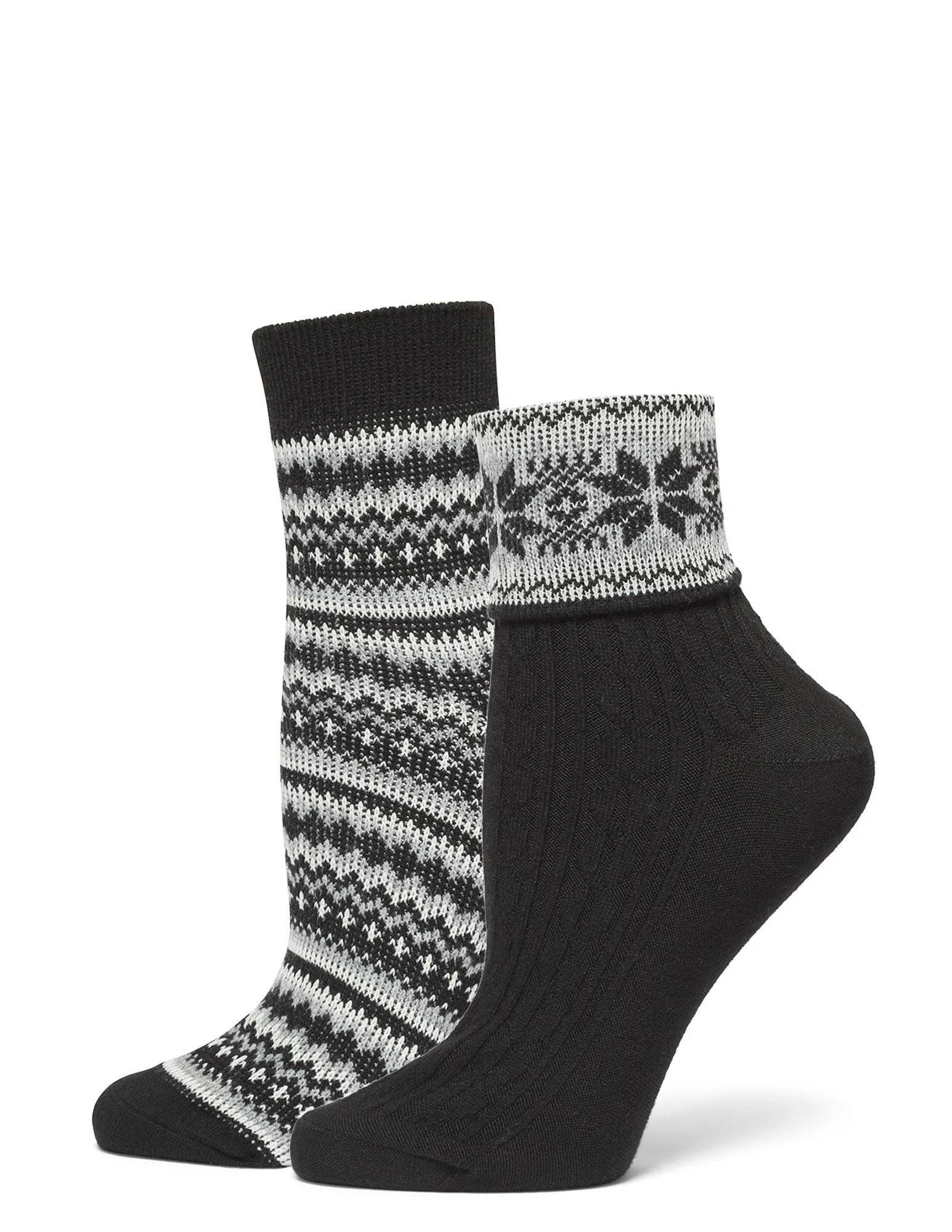 Festive Fairisle Mini Crew Duo sold by HUE product image thumbnail 2