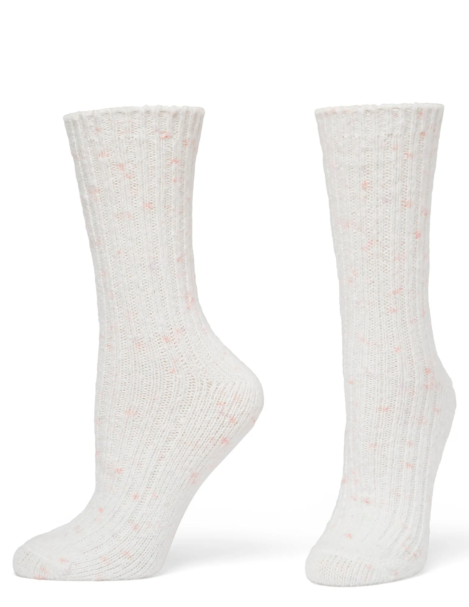 Striped Tweed Cozy Crew 2 Pair Pack sold by HUE product image thumbnail 2