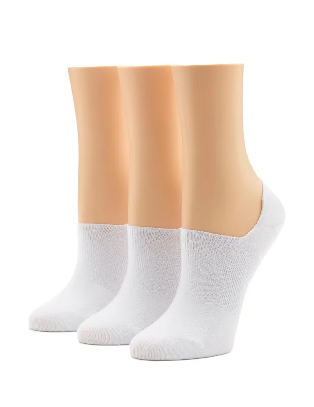 Cotton No Show Arch Hug Sock 3 Pair Pack sold by HUE