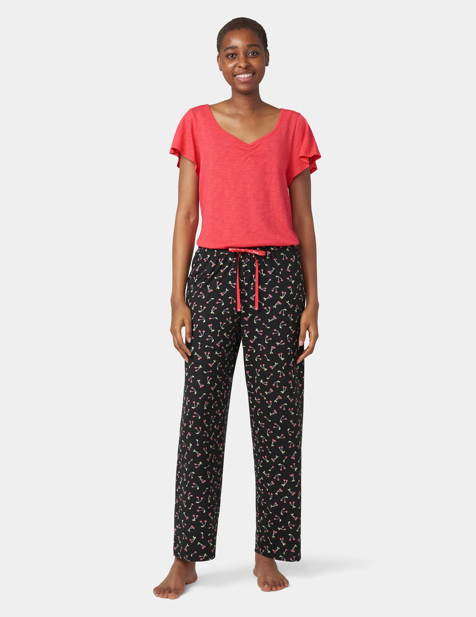 Cherry Love PJ Pant sold by HUE