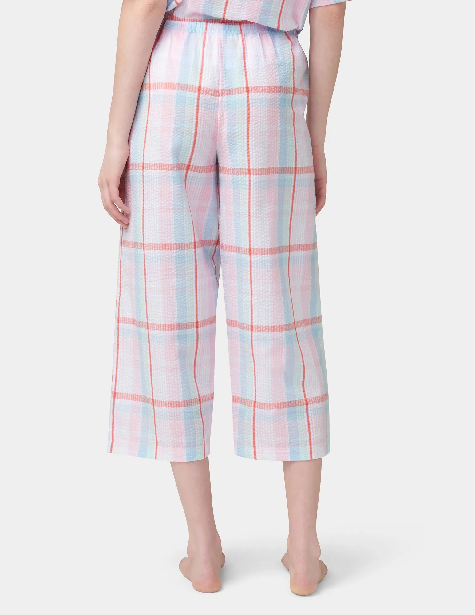 Seersucker PJ Capri sold by HUE product image thumbnail 3