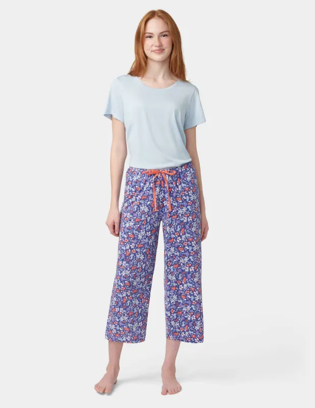 The Ditsy Dance PJ Capri sold by HUE