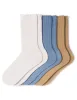 Scalloped Pointelle Crew 3 Pair Pack sold by HUE