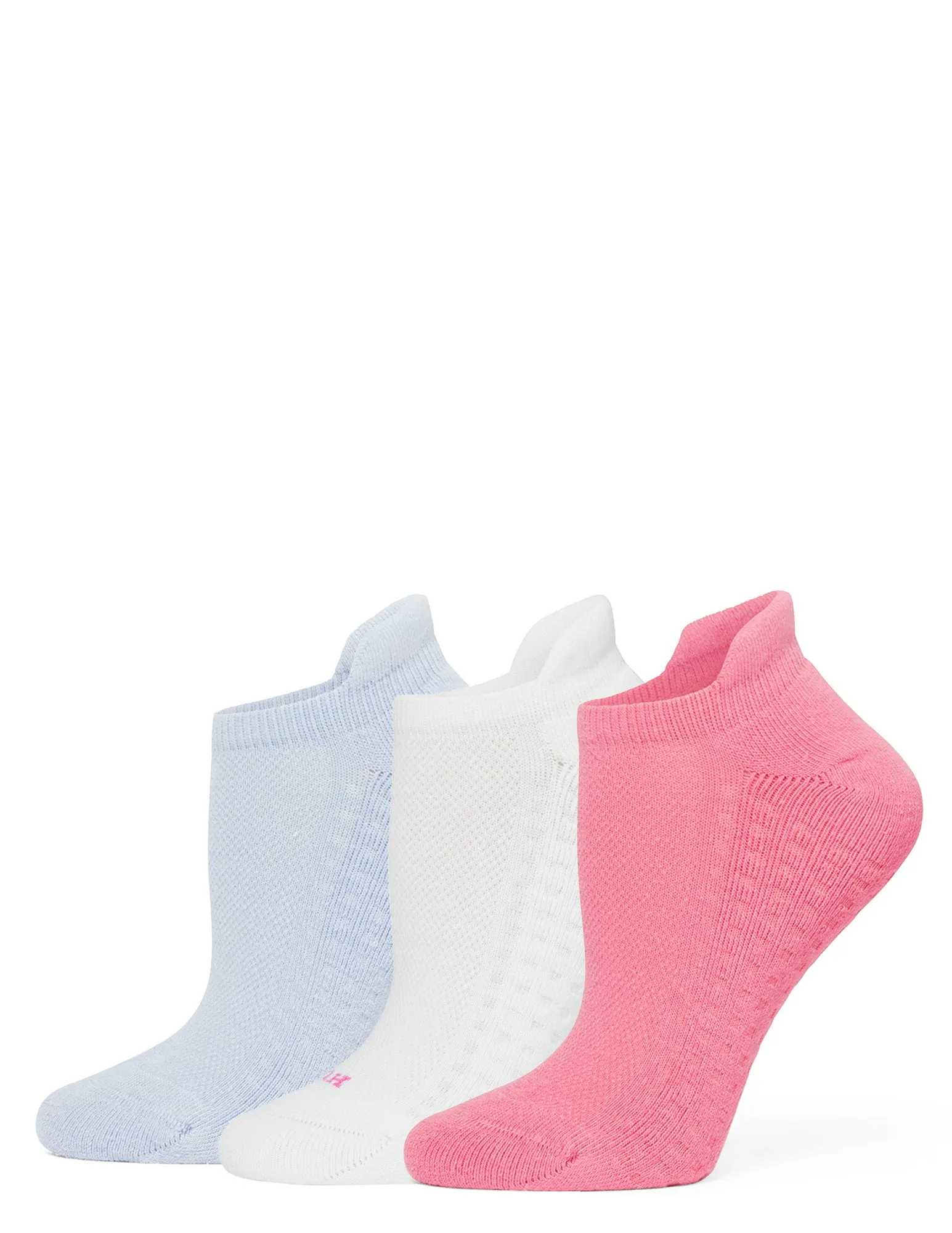Air Cushion Tab Back No Show Sock 3 Pair Pack sold by HUE