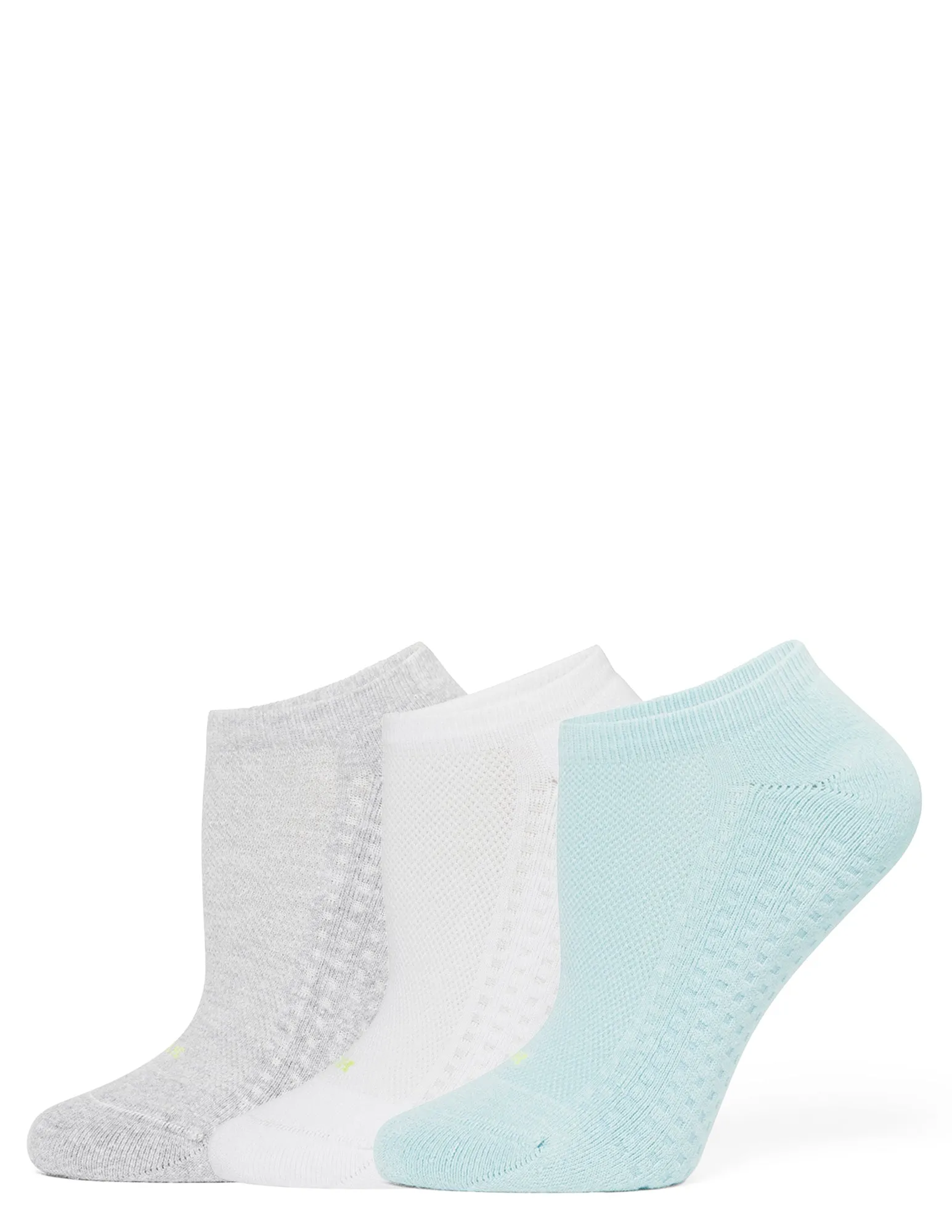Air Cushion No Show Socks 3 Pair Pack sold by HUE