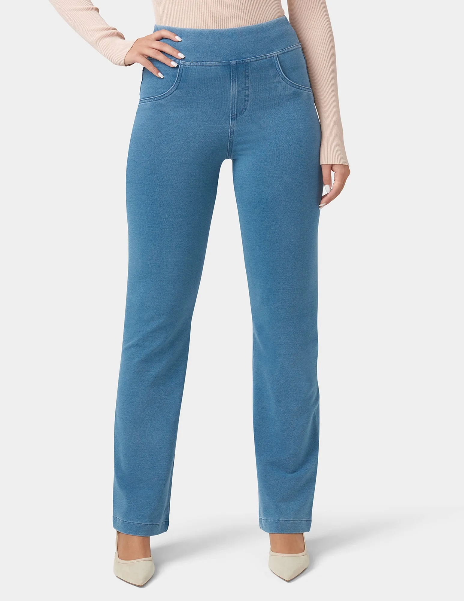 Game-Changing Hi-Rise Straight Leg Legging sold by HUE product image thumbnail 3