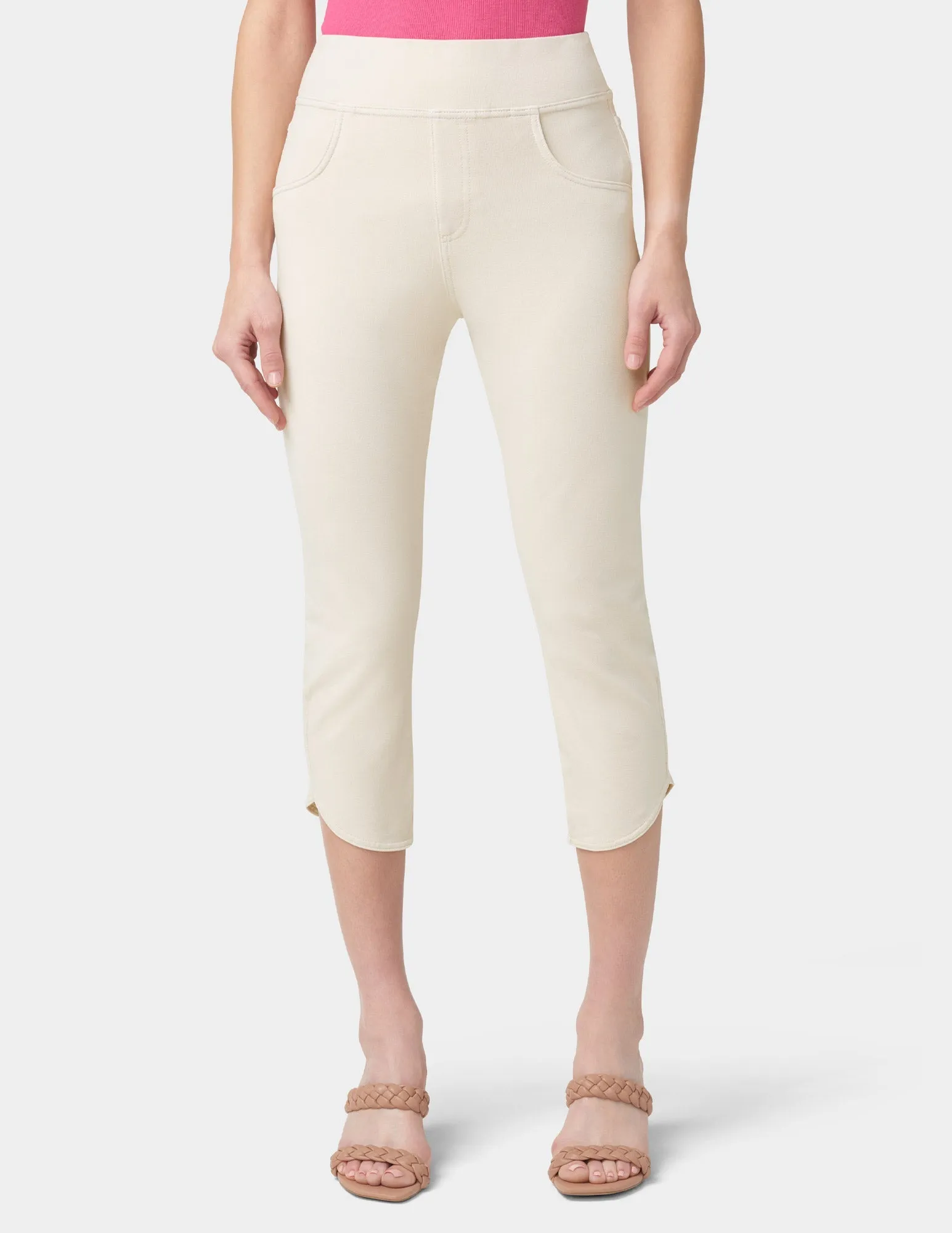 Game Changing Tulip Hem Capri sold by HUE product image thumbnail 2
