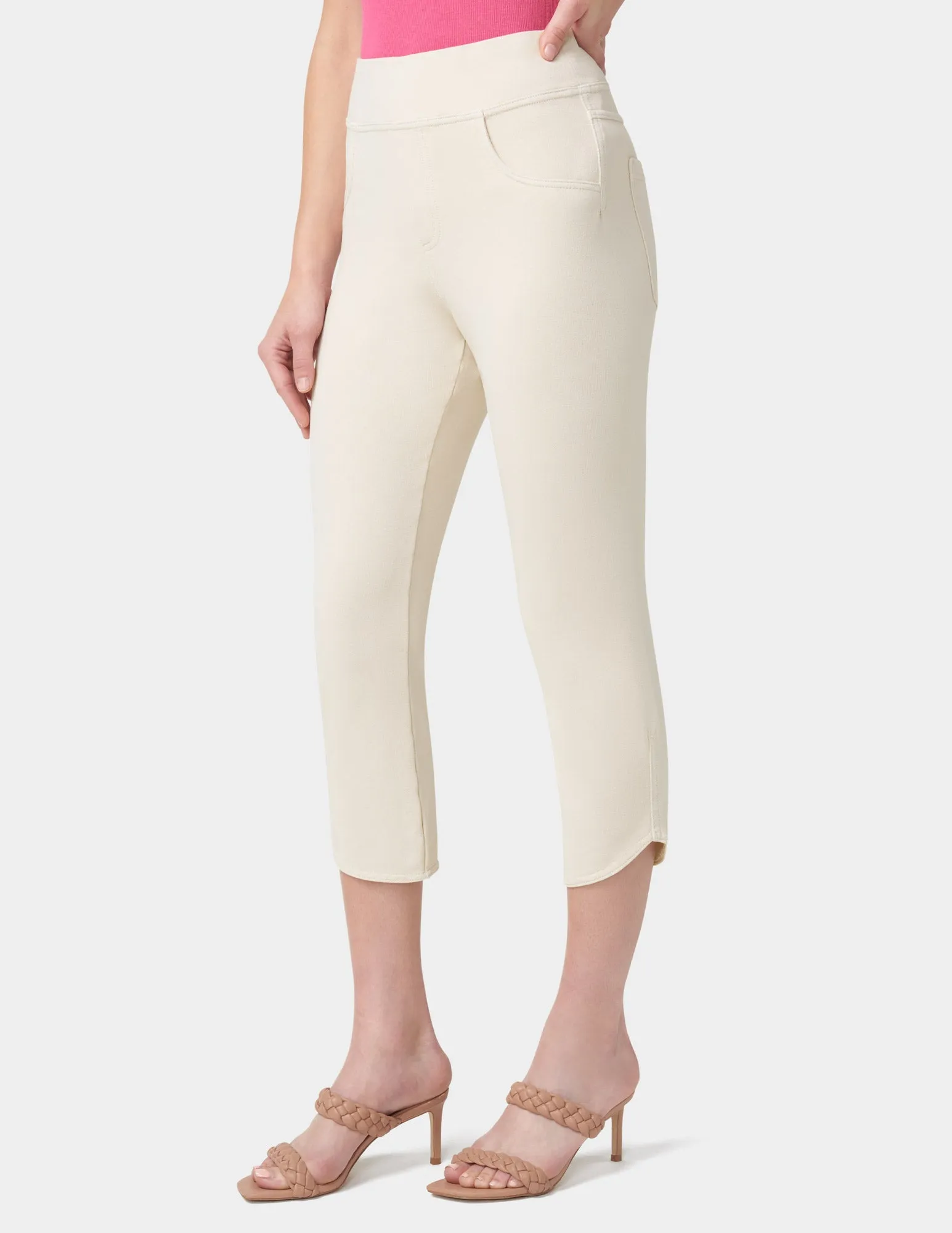 Game Changing Tulip Hem Capri sold by HUE product image thumbnail 4