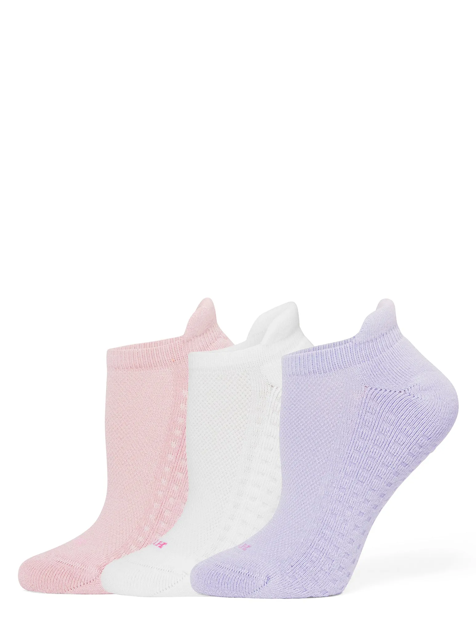 Air Cushion Tab Back No Show Sock 3 Pair Pack sold by HUE