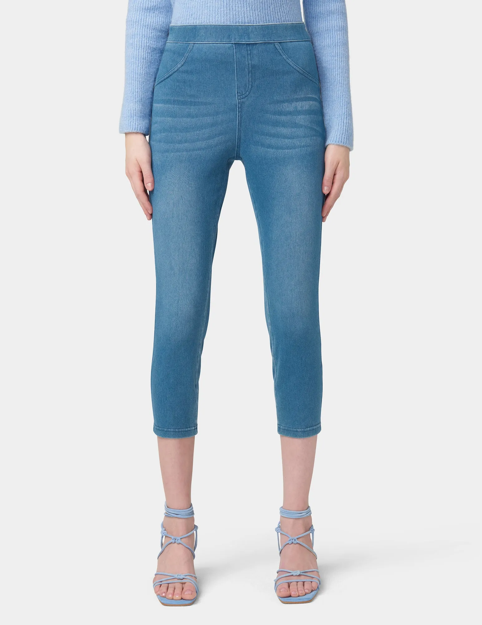 Denim Capri sold by HUE product image thumbnail 2