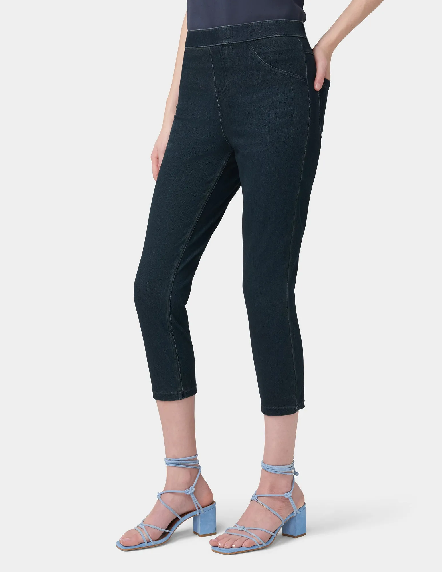 Denim Capri sold by HUE product image thumbnail 4