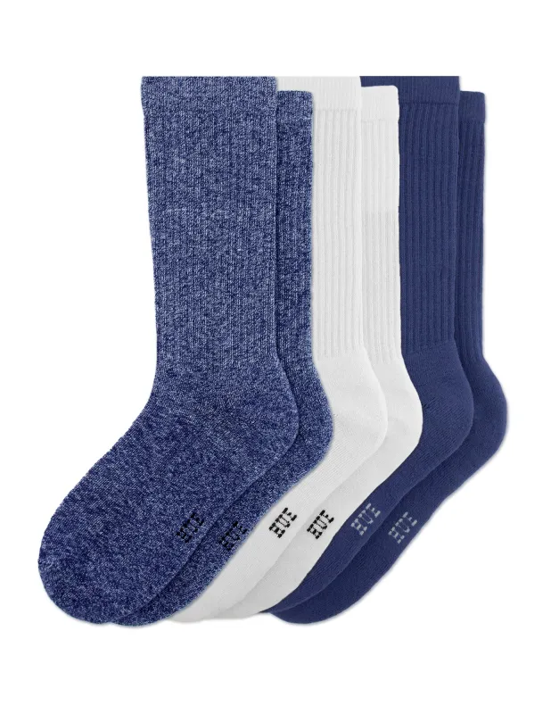 Men's Must-Have Crew 3 Pair Pack sold by HUE