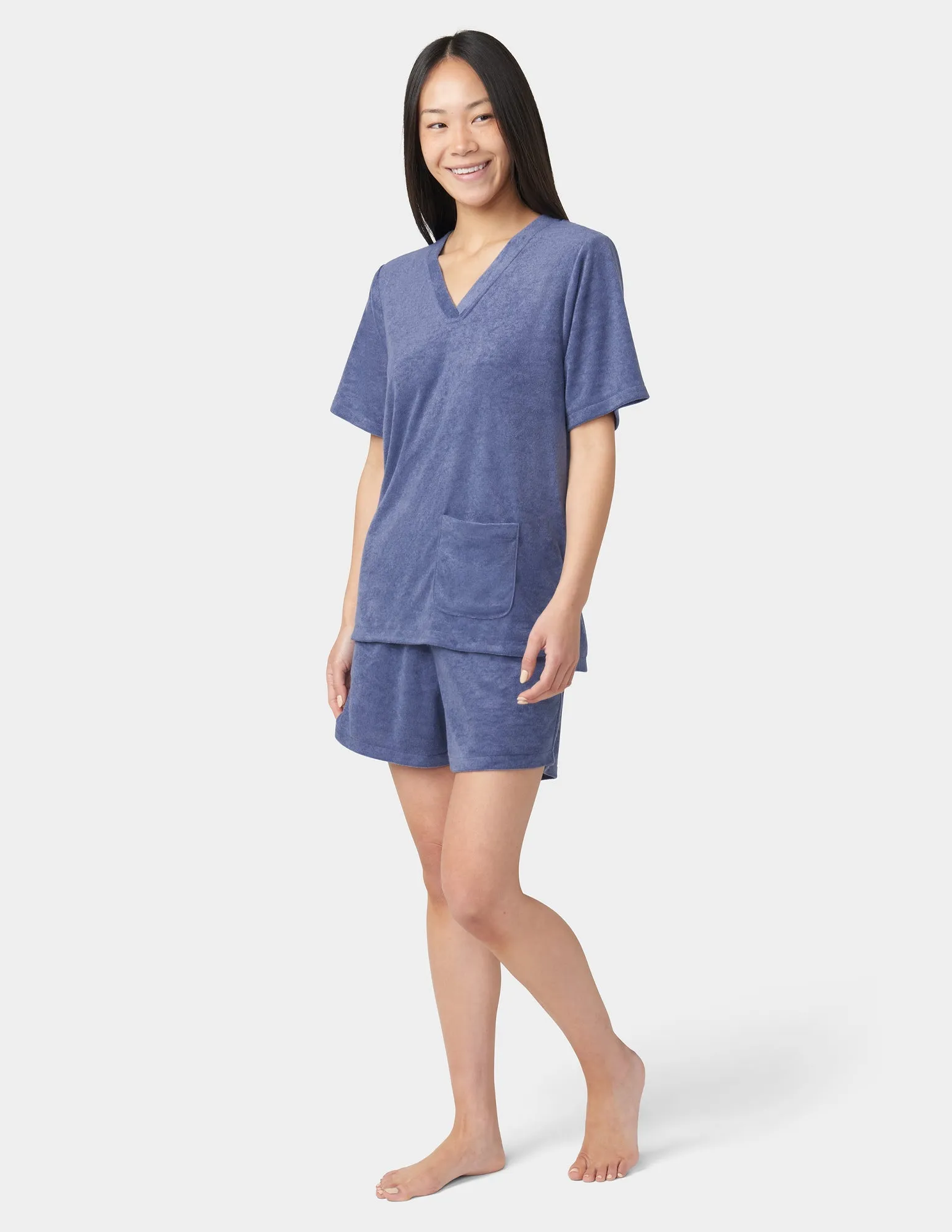 French Terry Lounge Boxer Set sold by HUE product image thumbnail 3