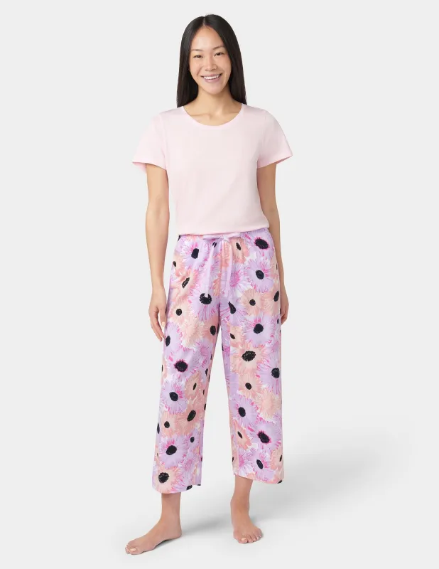 Daisy Delight PJ Capri made by HUE