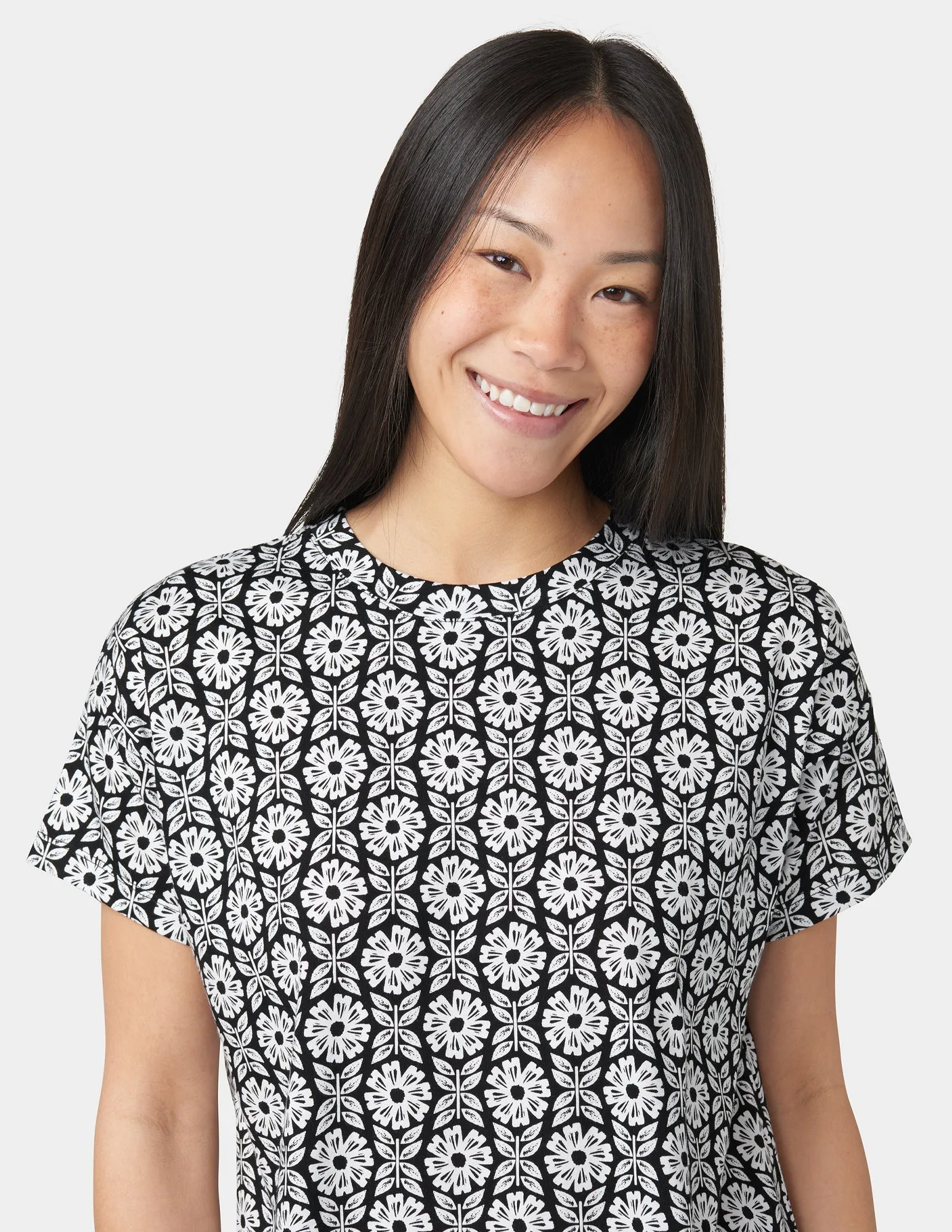 Short Sleeve PJ Boxer Set sold by HUE product image thumbnail 4