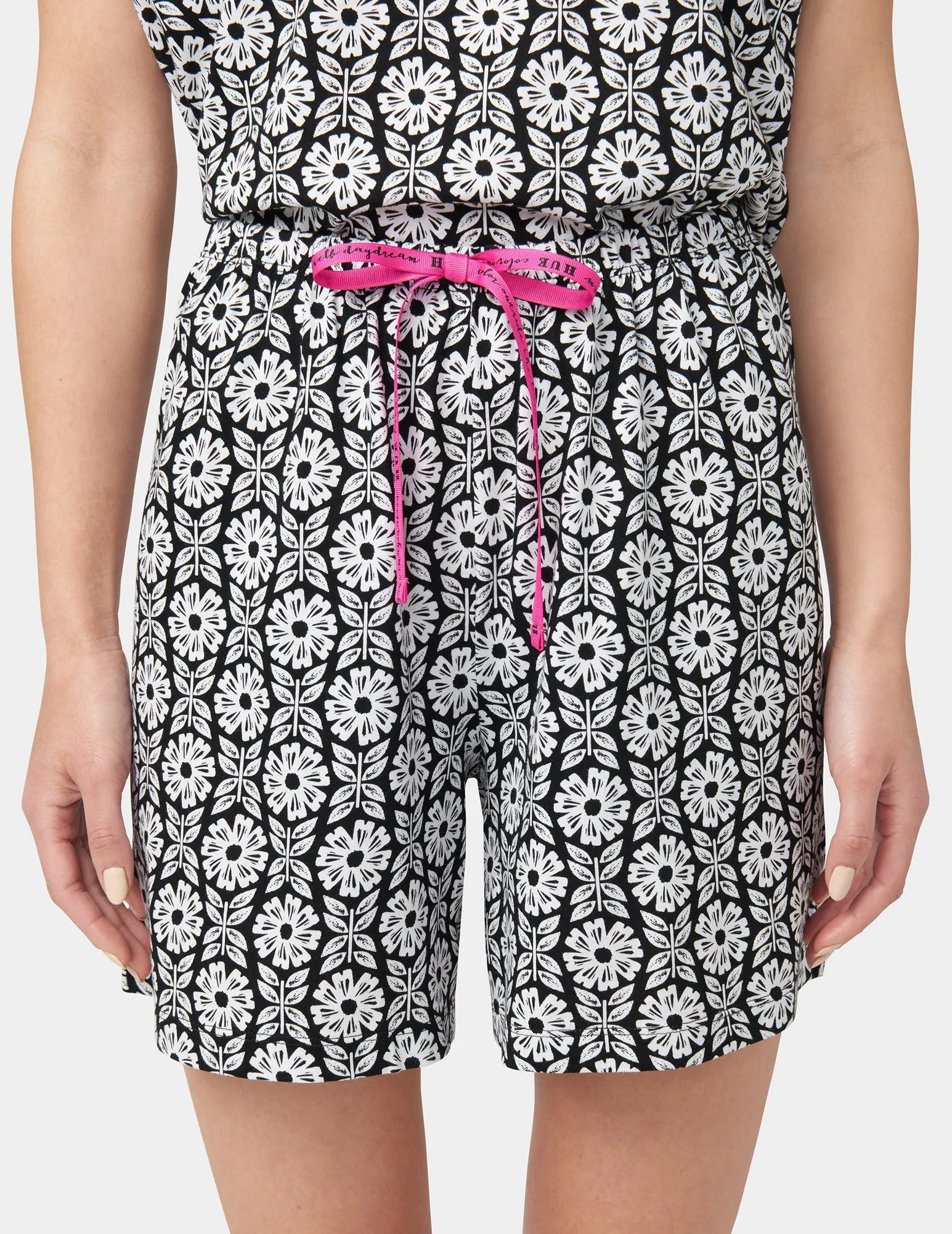 Short Sleeve PJ Boxer Set sold by HUE product image thumbnail 5