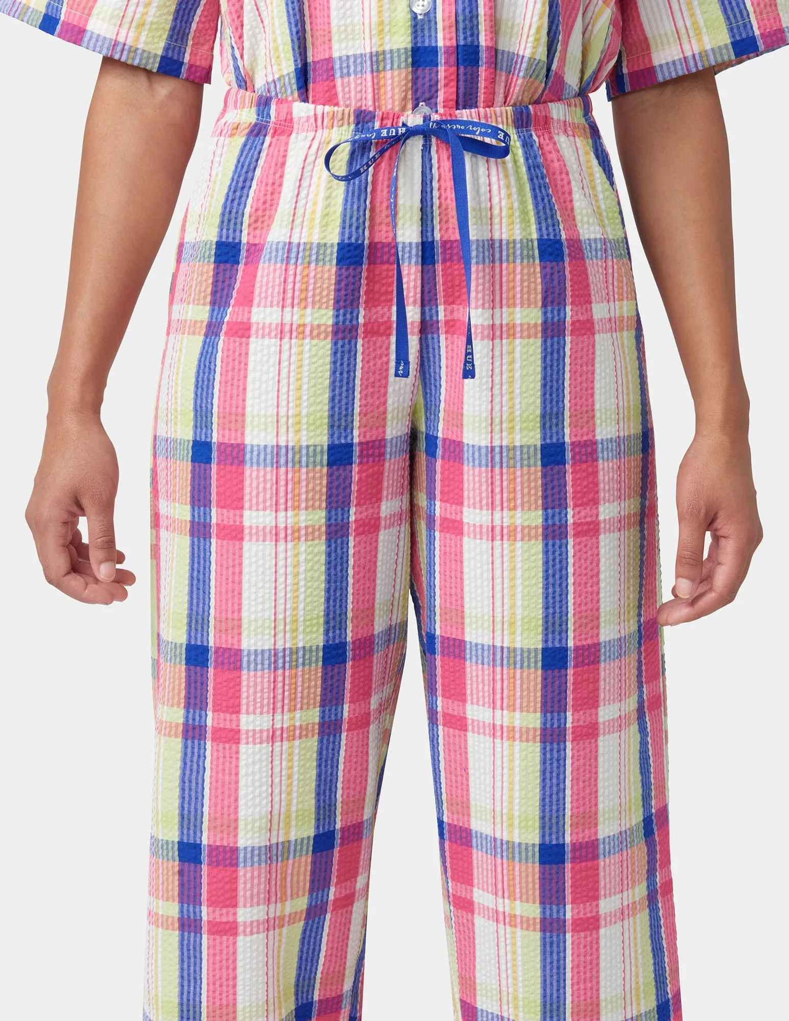 Seersucker PJ Capri sold by HUE product image thumbnail 5