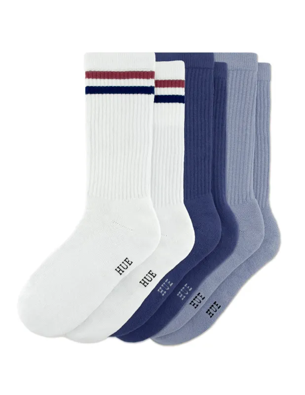 Men's Must-Have Crew 3 Pair Pack sold by HUE
