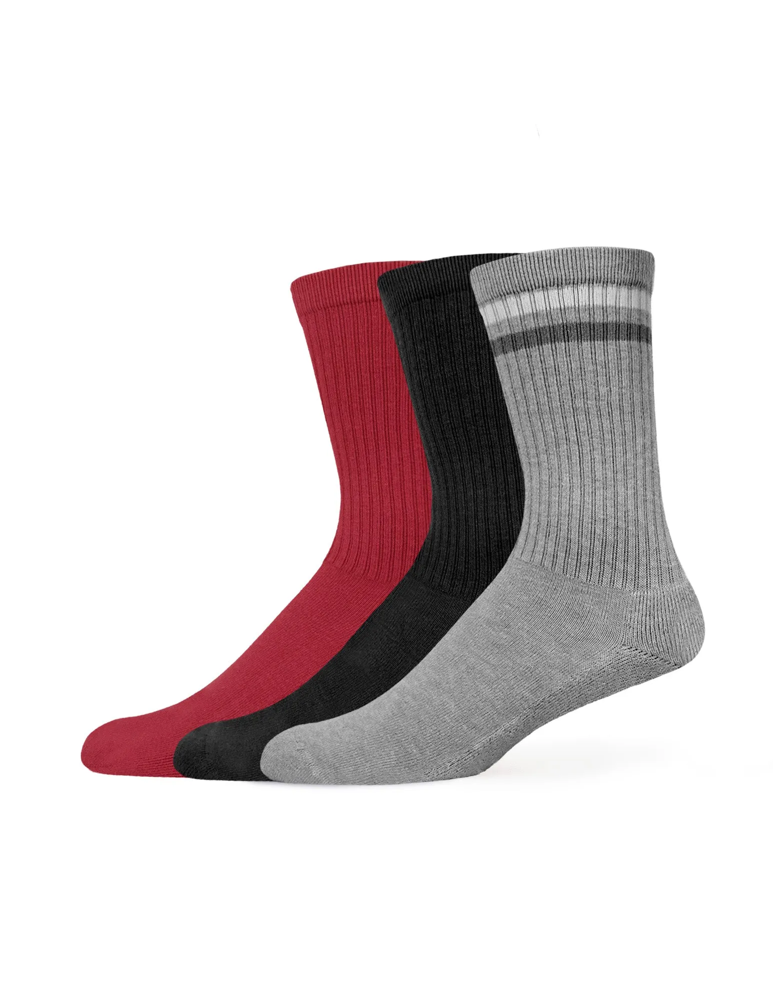 Men's Must-Have Crew 3 Pair Pack sold by HUE product image thumbnail 2