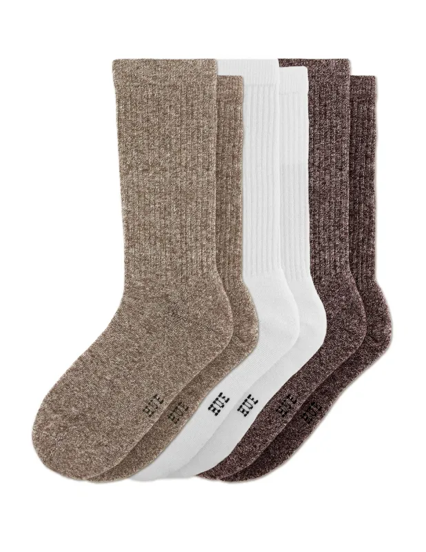 Men's Must-Have Crew 3 Pair Pack sold by HUE