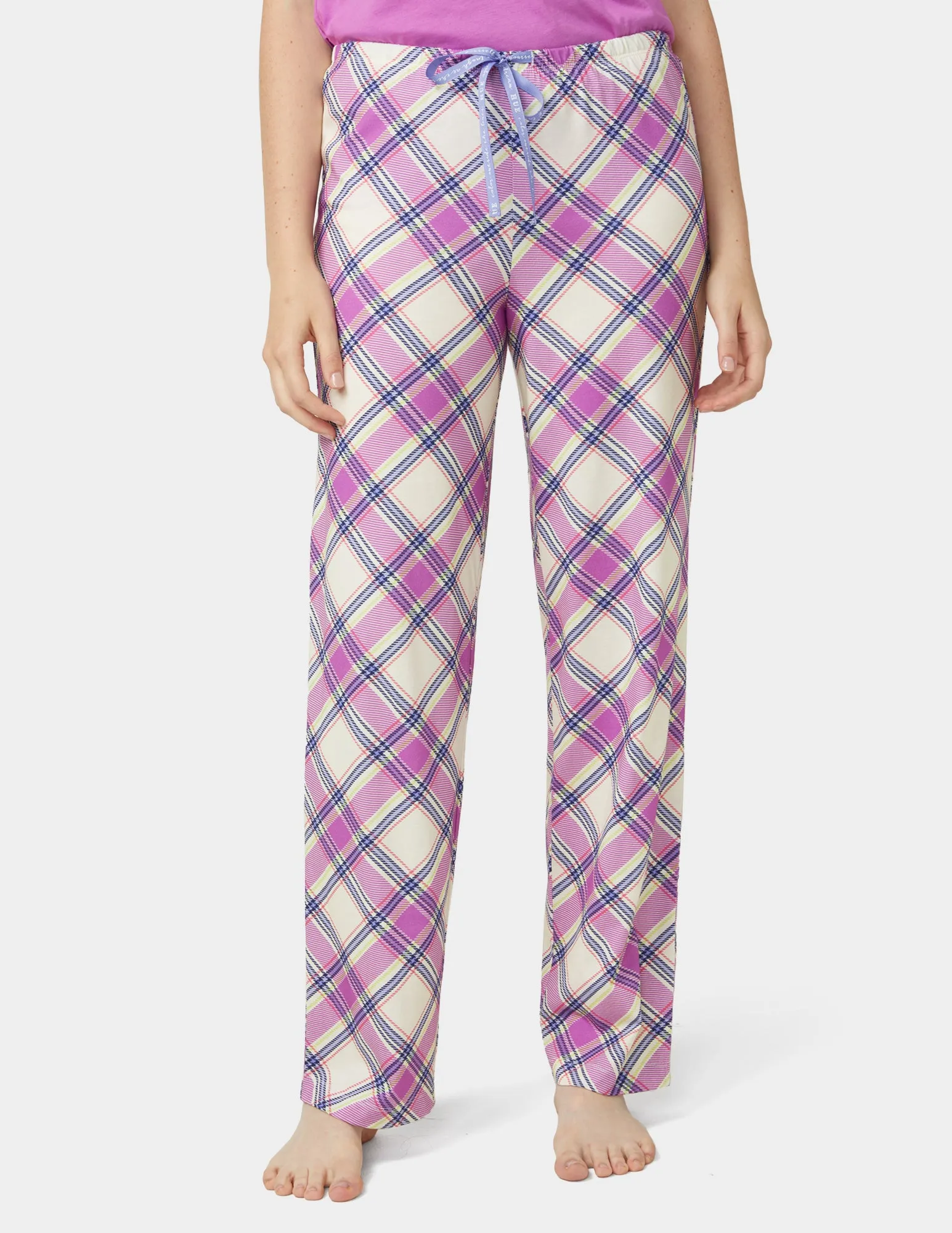 Woodlands Plaid PJ Pant sold by HUE product image thumbnail 2