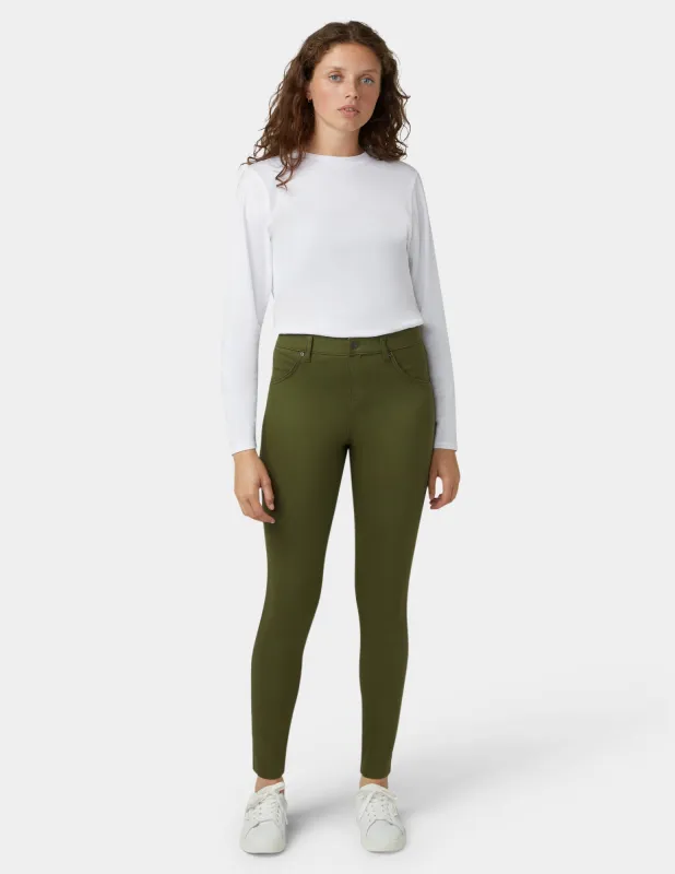 Ultra Soft Denim Legging sold by HUE