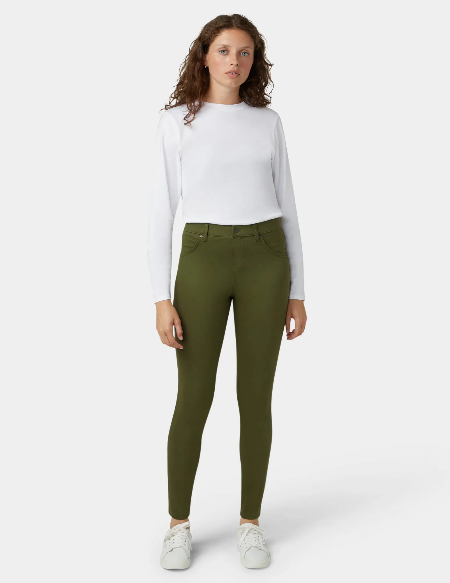 Ultra Soft Denim Legging sold by HUE