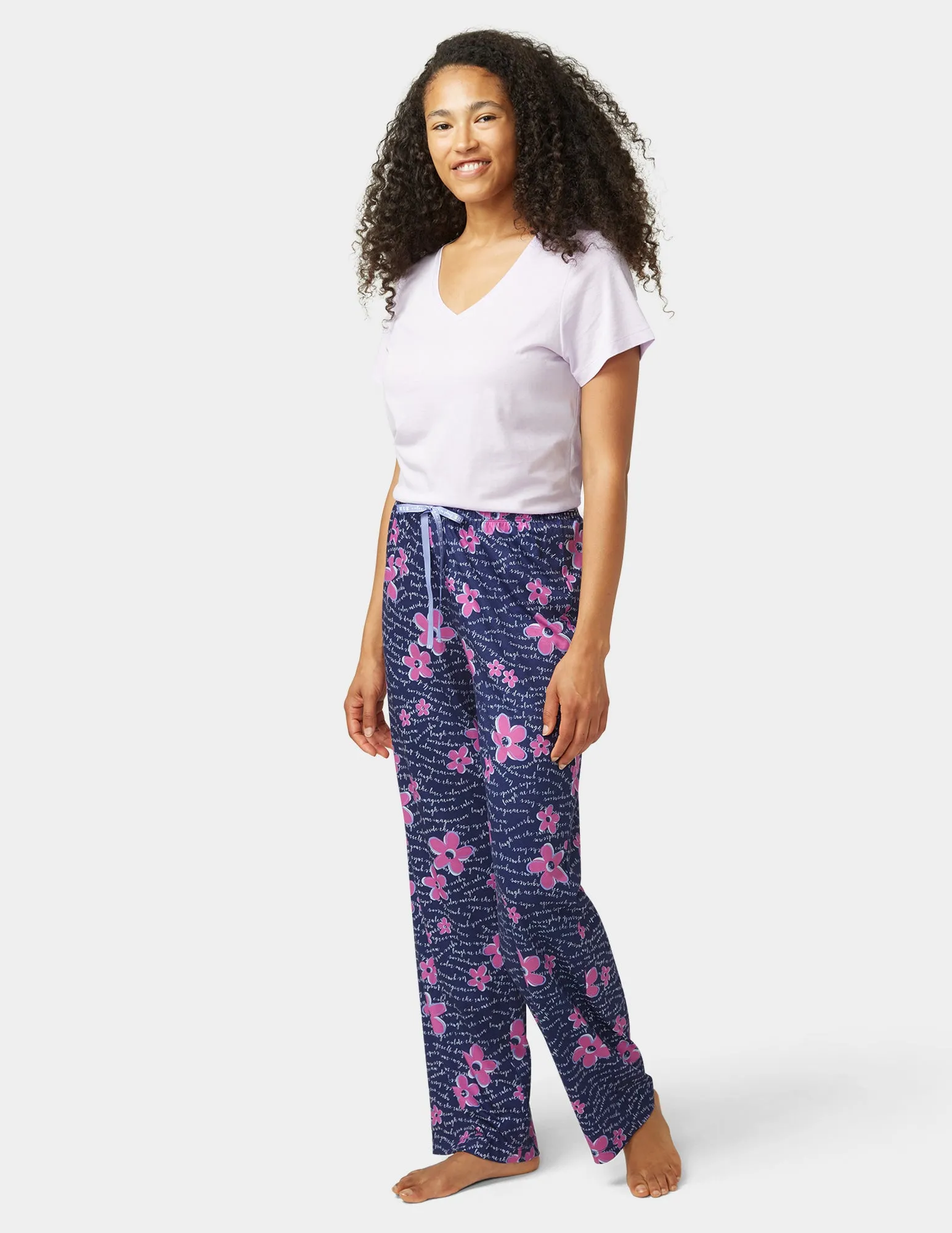 Floral Lyrics PJ Pant sold by HUE product image thumbnail 4