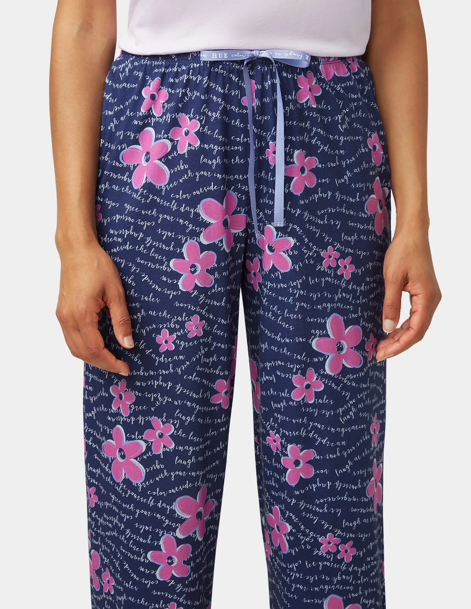 Floral Lyrics PJ Pant sold by HUE product image thumbnail 5