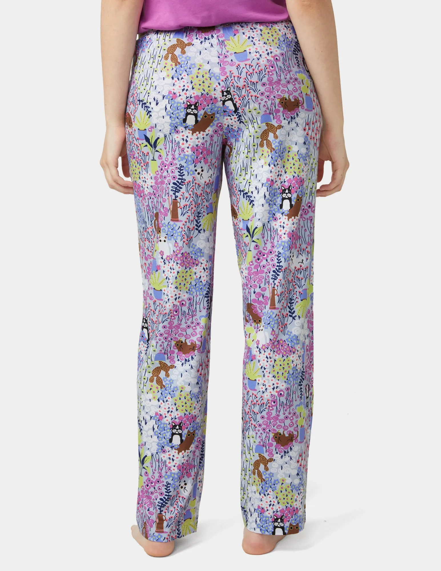 Garden Gato Y Perro PJ Pant sold by HUE product image thumbnail 3