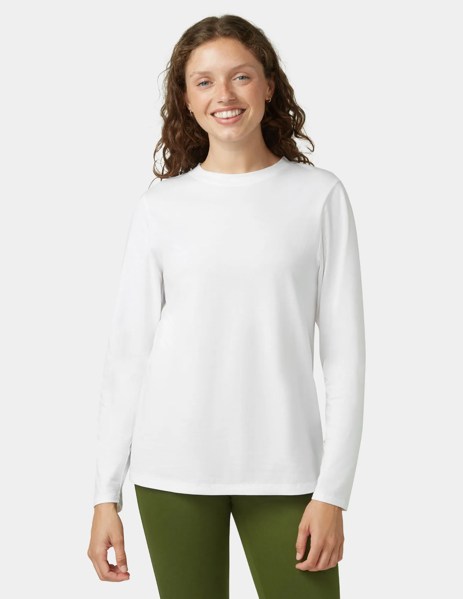 Inspired Long Sleeve Jersey Tee sold by HUE product image thumbnail 2