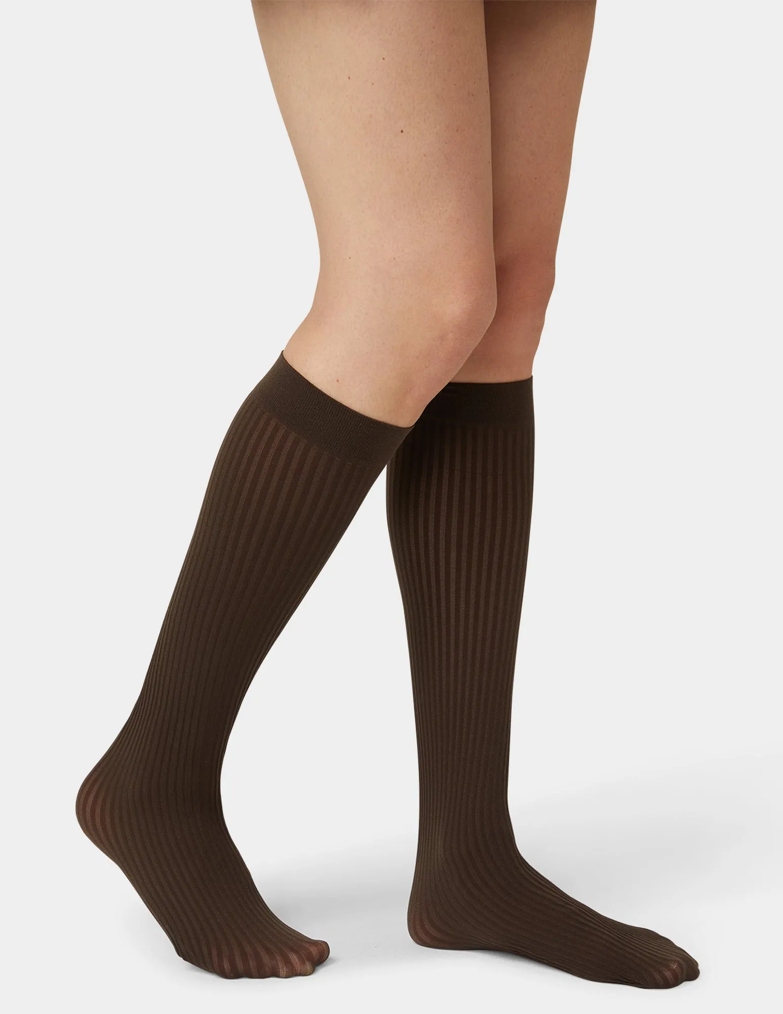 Sheer Rib Knee High sold by HUE product image thumbnail 4