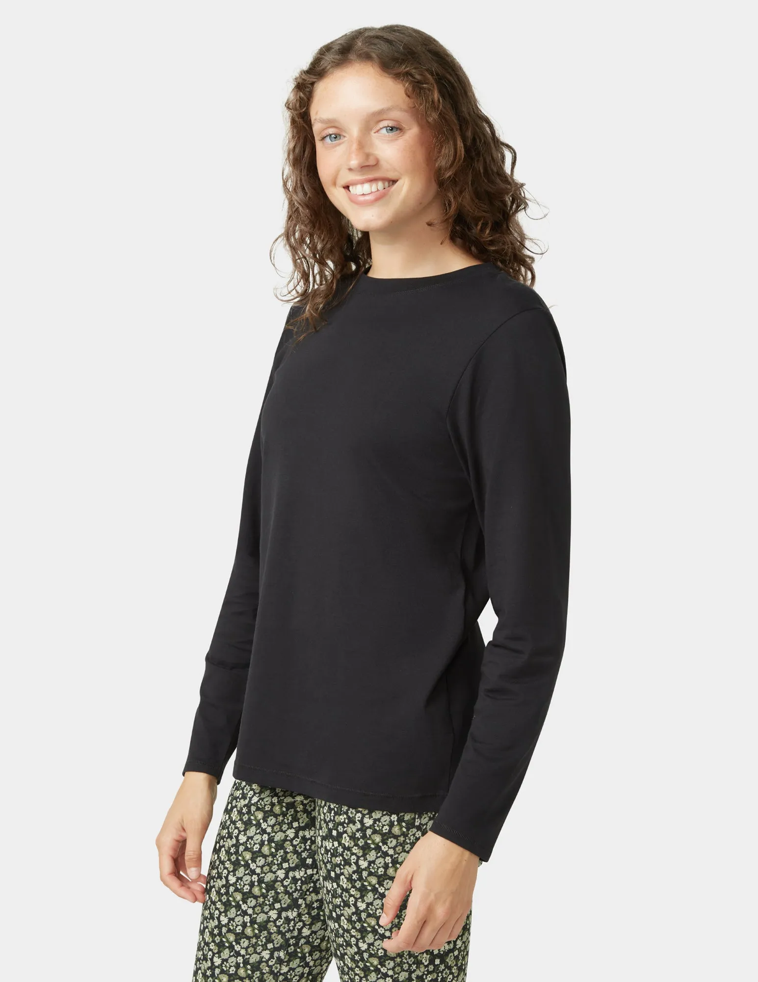 Inspired Long Sleeve Jersey Tee sold by HUE product image thumbnail 4