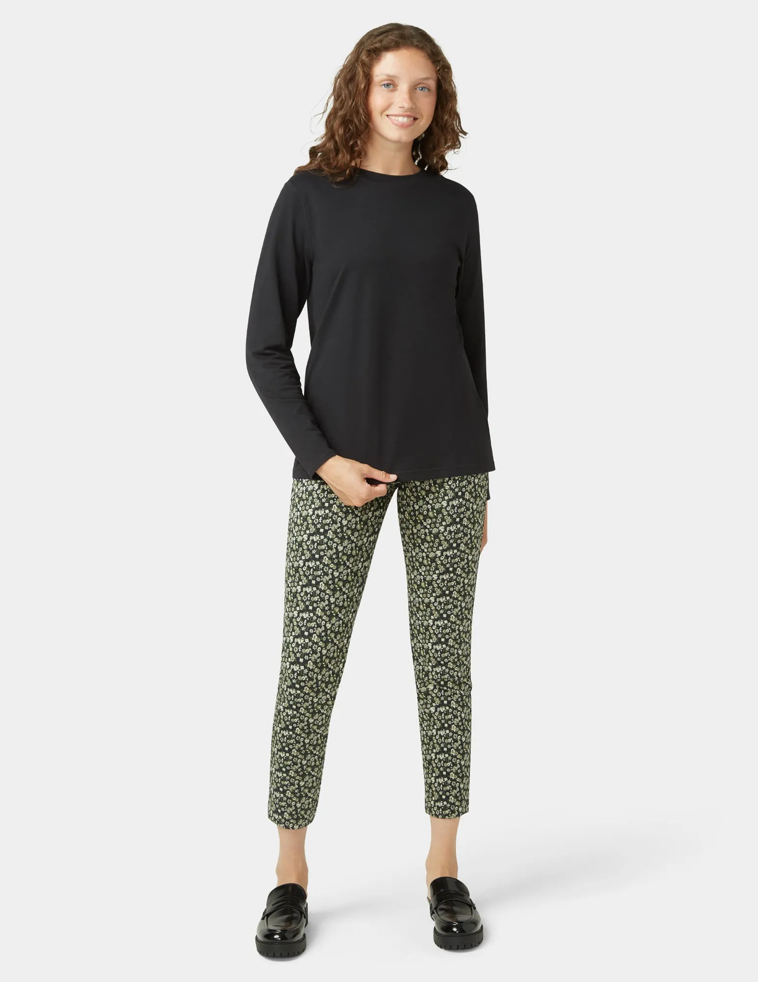 Inspired Long Sleeve Jersey Tee sold by HUE