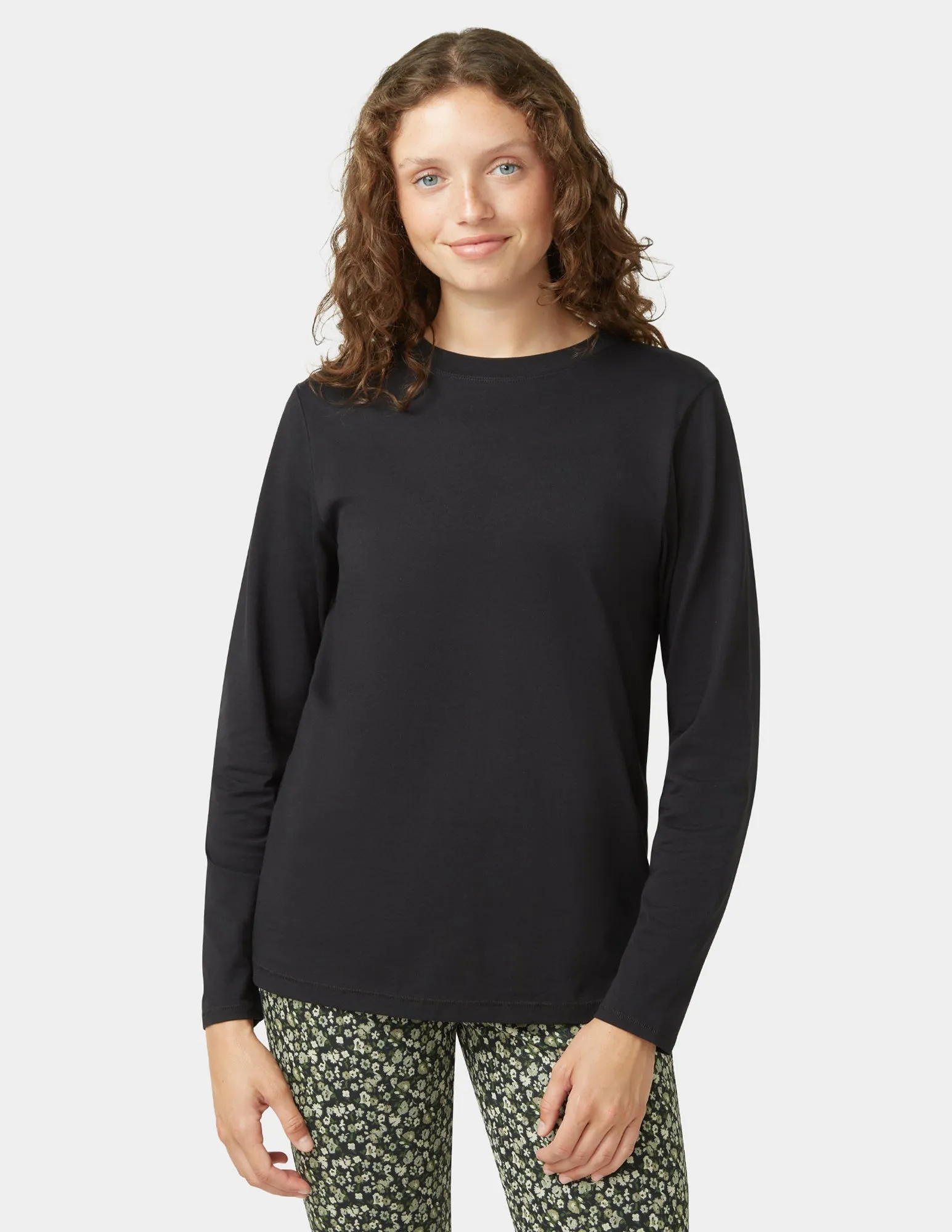 Inspired Long Sleeve Jersey Tee sold by HUE product image thumbnail 2