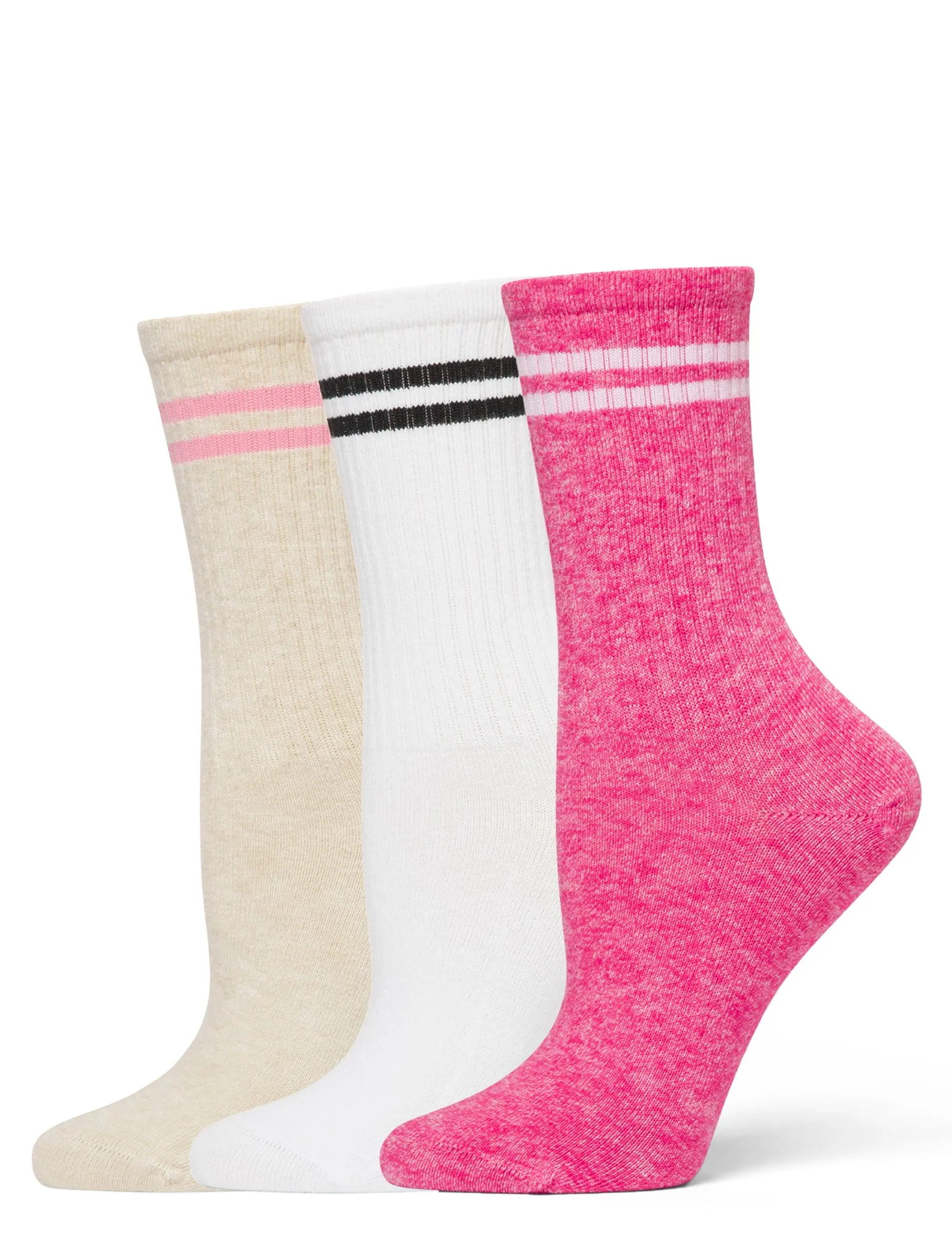 Women's Must-Have Crew 3 Pair Pack sold by HUE product image thumbnail 2