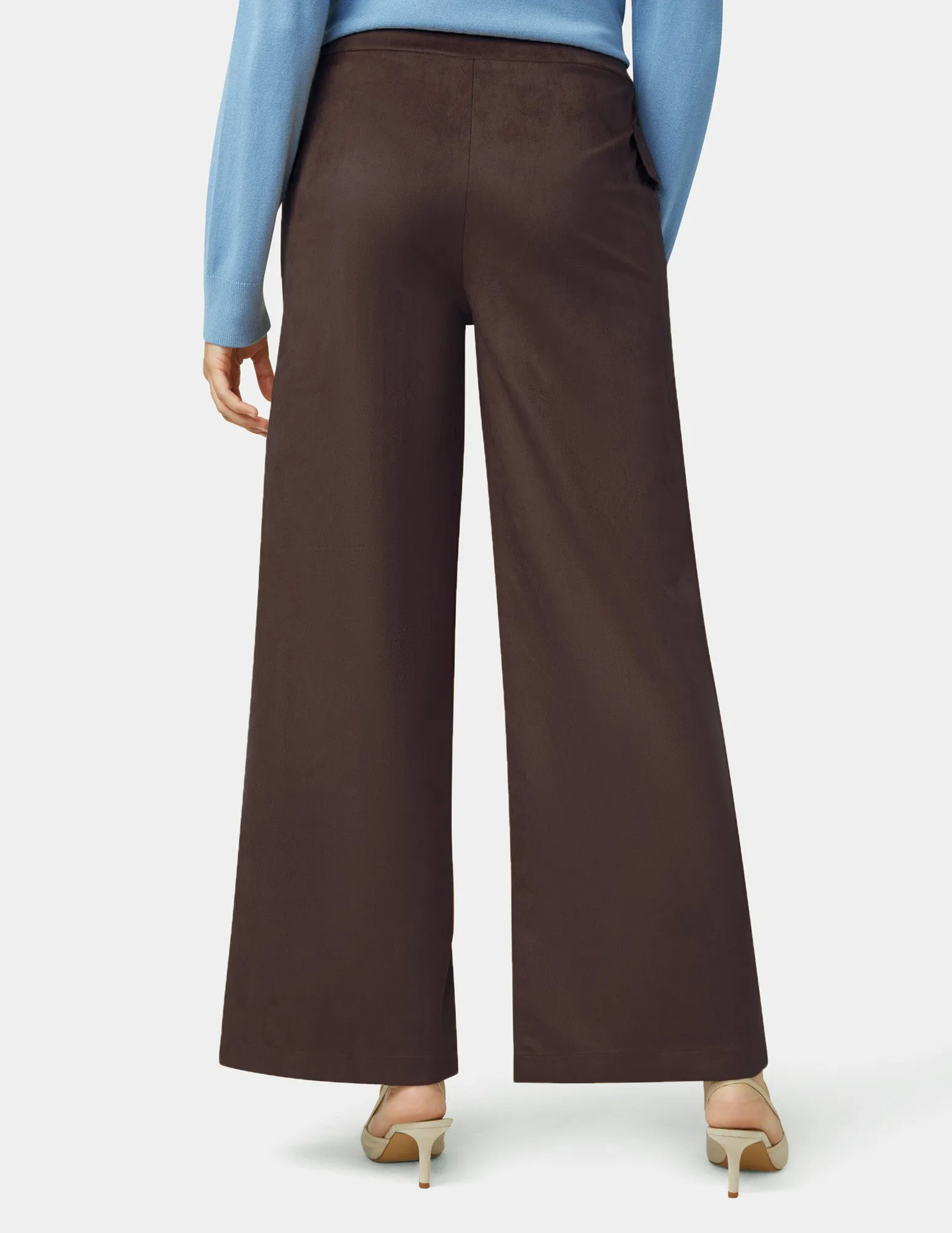 Suede Wide Leg Pant sold by HUE product image thumbnail 3