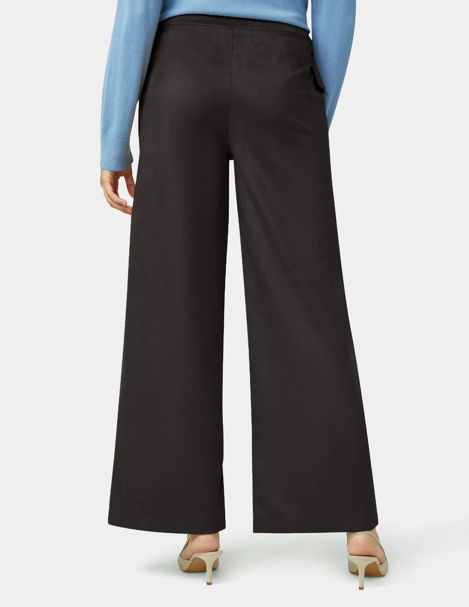 Suede Wide Leg Pant sold by HUE product image thumbnail 3